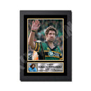 IGNACIO FERNANDEZ 2 Limited Edition Rugby Player Signed Print - Rugby