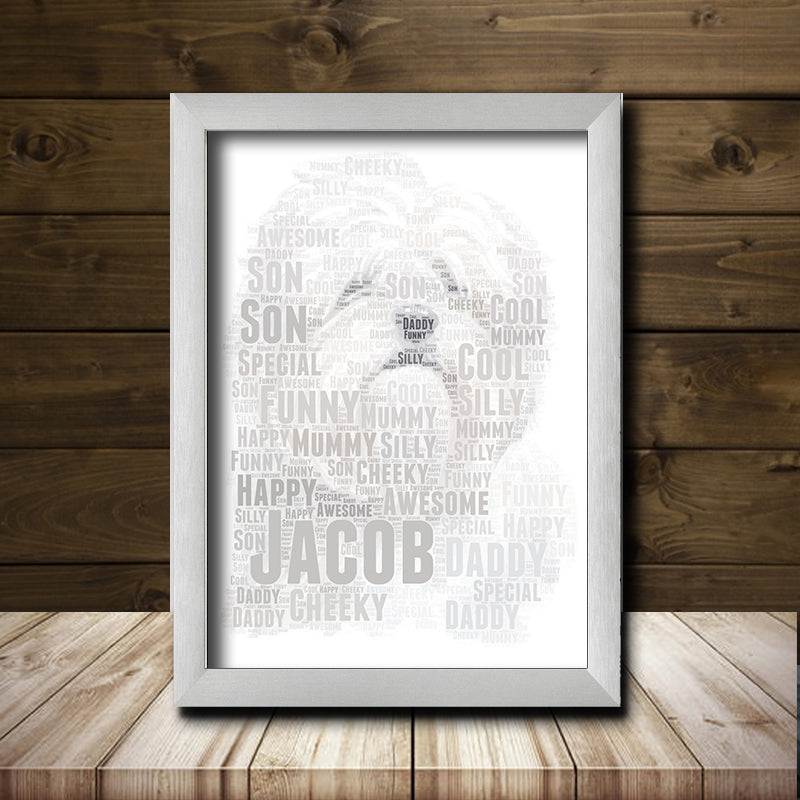 Personalised Ihasa Apso 1 Word Art Poster Print