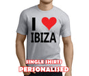 I Heart Black Custom Stag T-Shirt - Any Name - Party Tee