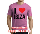 I Heart Black Custom Stag T-Shirt - Any Name - Party Tee