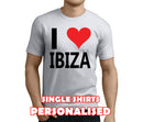I Heart Black Custom Stag T-Shirt - Any Name - Party Tee