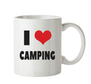 I LOVE CAMPING I Love Mug Personalised ADULT OFFICE MUG