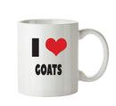 I LOVE GOATS I Love Mug Personalised ADULT OFFICE MUG