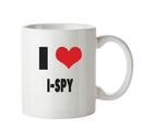 I LOVE I SPY I Love Mug Personalised ADULT OFFICE MUG