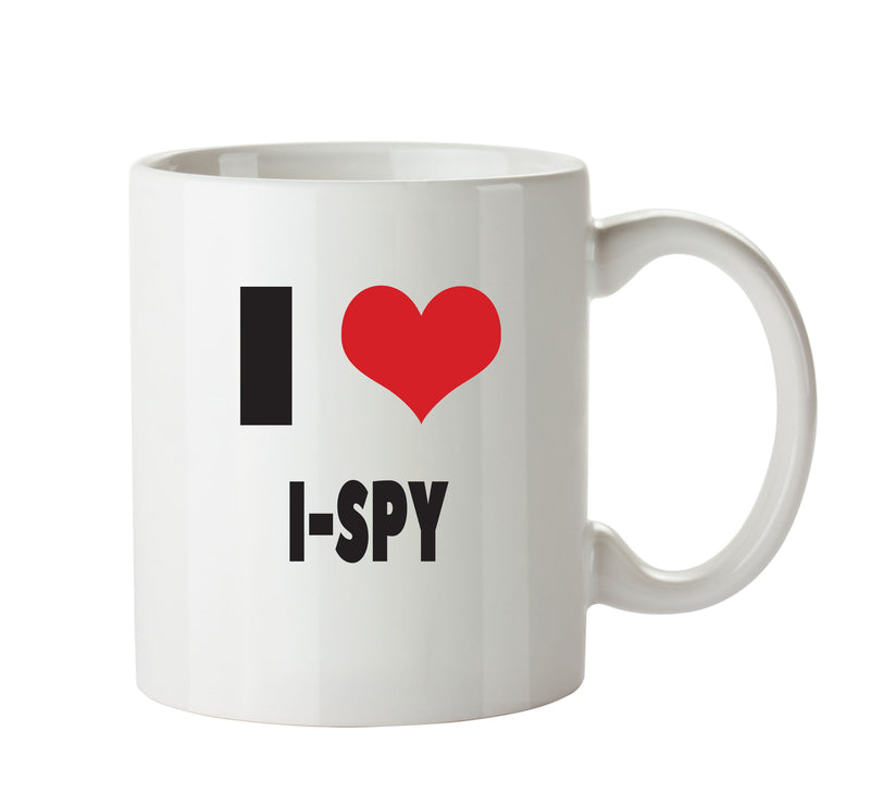 I LOVE I SPY I Love Mug Personalised ADULT OFFICE MUG