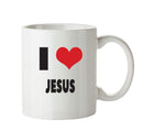 I LOVE JESUS I Love Mug Personalised ADULT OFFICE MUG