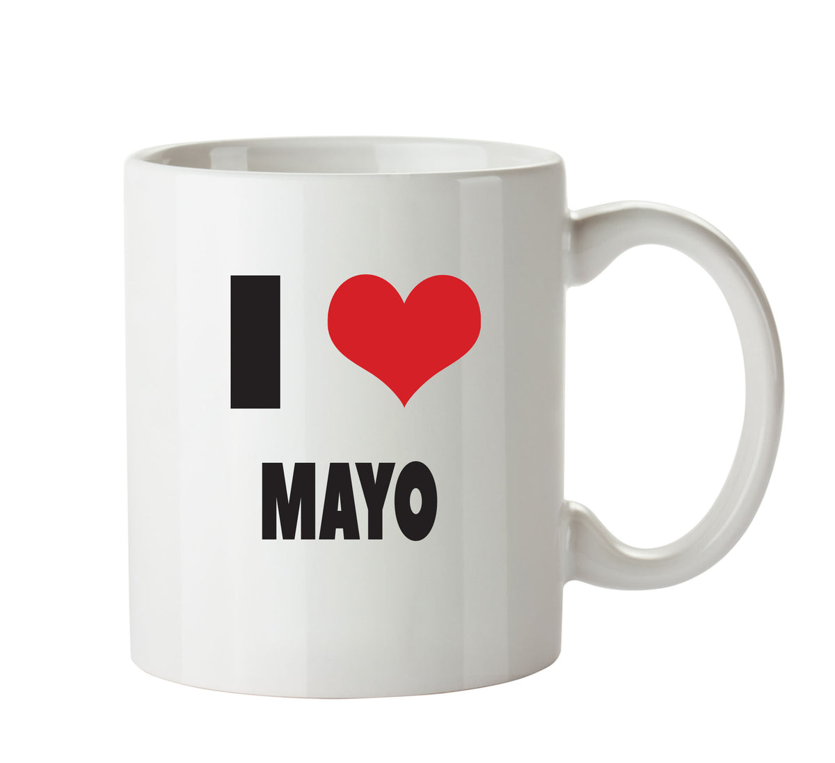 I LOVE MAYO I Love Mug Personalised ADULT OFFICE MUG – printed mug product image 1