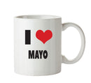 I LOVE MAYO I Love Mug Personalised ADULT OFFICE MUG