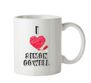 I Love Simon Cowell Mug