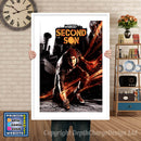 INFAMOUS SECOND SON PS4 GAME INSPIRED THEME PS4 GAME INSPIRED THEME Retro Gaming Poster A4 A3 A2 Or A1