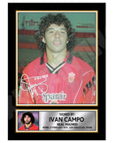 IVAN CAMPO 2 Limited Edition Football Player Signed Print - Football