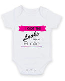 I Got the Looks from my Auntie2 Baby Grow Bodysuit
