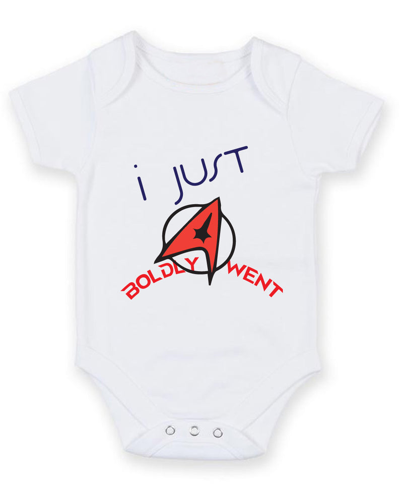 I Just Boldly Went Baby Grow Bodysuit