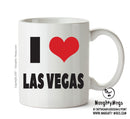 I LOVE LAS VEGAS I Love Mug Personalised ADULT OFFICE MUG