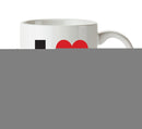 I LOVE PUNK I Love Mug Personalised ADULT OFFICE MUG