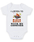 I Listen to Rave Music With My Godmother Baby Grow Bodysuit