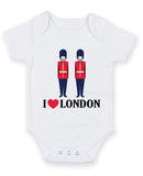 I Love London Guards Baby Grow Bodysuit
