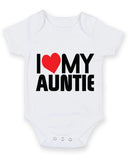 I Love My Auntie Baby Grow Bodysuit
