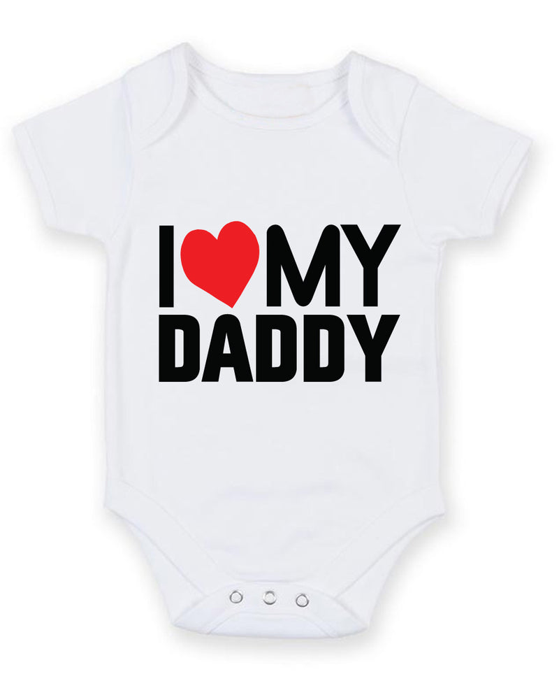 I Love My Daddy Baby Grow Bodysuit