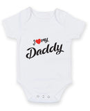 I Love My Daddy 3 Baby Grow Bodysuit