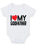I Love My Godfather Baby Grow Bodysuit