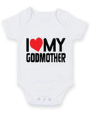 I Love My Godmother Baby Grow Bodysuit
