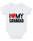 I Love My Grandad Baby Grow Bodysuit