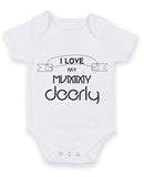 I Love My Mommy Deerly Baby Grow Bodysuit