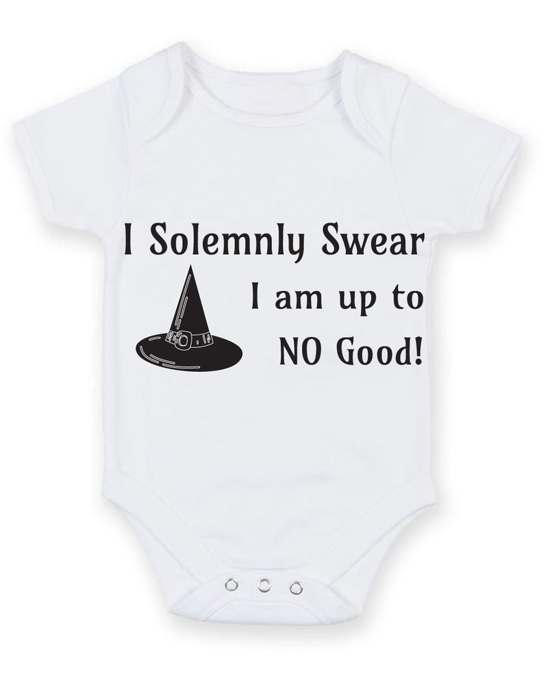 I Solemnly Swear I Am Up To No Good Baby Grow Bodysuit