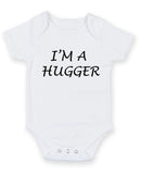 I Am Hugger Personalised Baby Boy Girl Unisex Short Sleeve Bodysuit