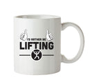 I'd Rather Be LIFTING Personalised ADULT OFFICE MUG
