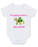 I'm Going To Be A Big Sister Baby Grow Bodysuit