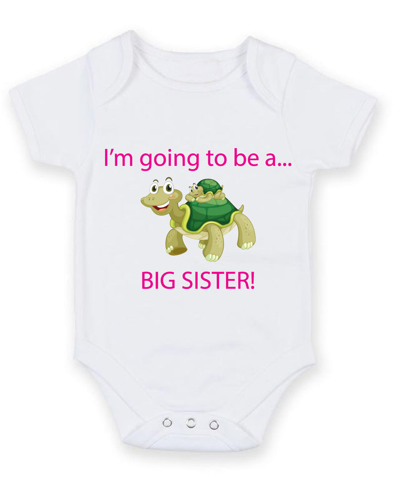 I'm Going To Be A Big Sister Baby Grow Bodysuit