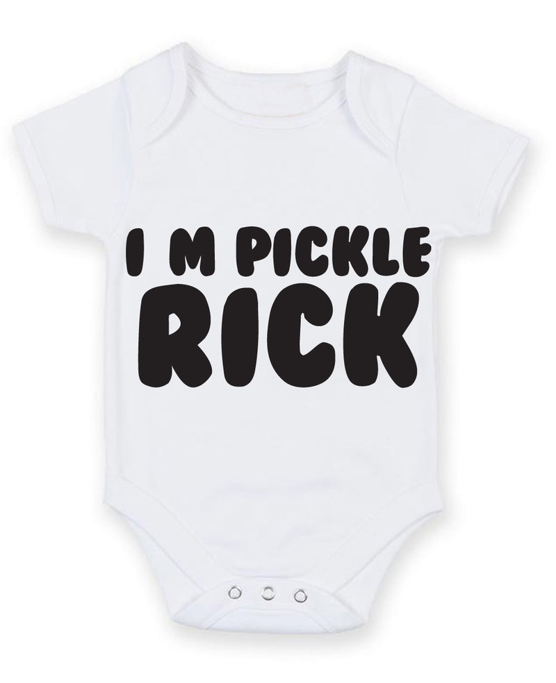 I'm Pickle Rick Baby Grow Bodysuit