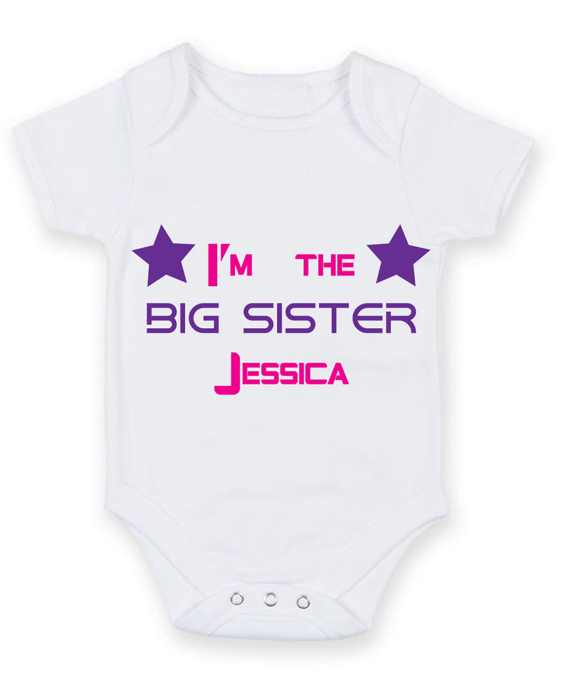 I'm The Big Sister Baby Grow Bodysuit