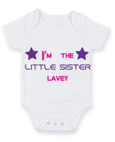 I'm the Little Sister Baby Grow Bodysuit