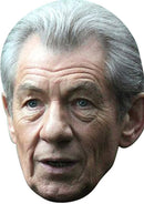 Ian Mckellen Xmen Celebrity Face Mask Fancy Dress Cardboard Costume Mask