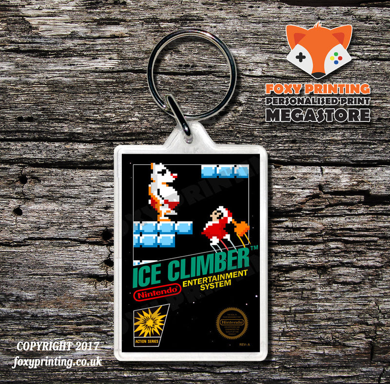 Hydlide Retro NES Game Cover Art Gaming Keyring