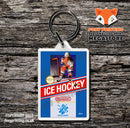Ice Climber Retro NES Game Cover Art Gaming Keyring