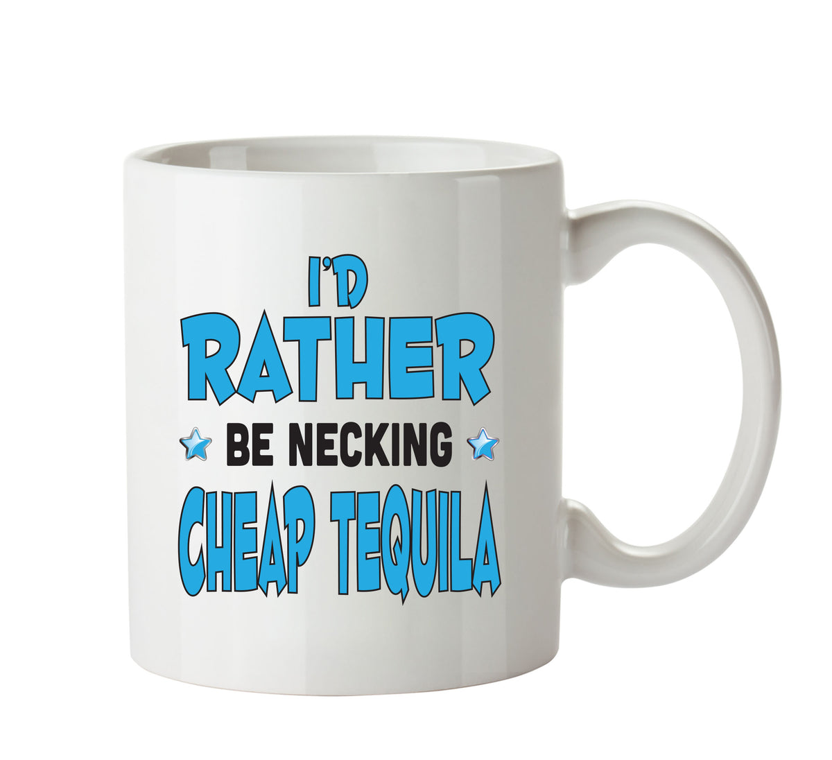 I'd Rather Be DRINKING Tequila Personalised OFFICE MUG – printed mug product image 1