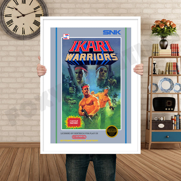 Ikari Warriors Retro Game Inspired Theme Nintendo NES Gaming