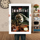 Immortal Retro GAME INSPIRED THEME Nintendo NES Gaming A4 A3 A2 Or A1 Poster Art 300