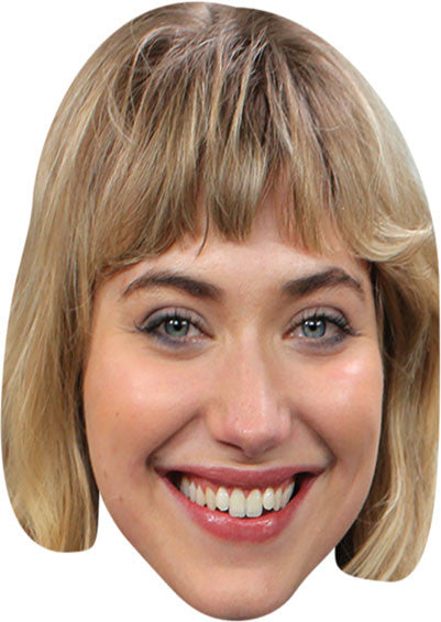 Imogen Poots Face Mask – Fancy Dress Cardboard Costume Mask