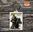 Incredible Crash Dummies Retro NES Game Cover Art Gaming Keyring