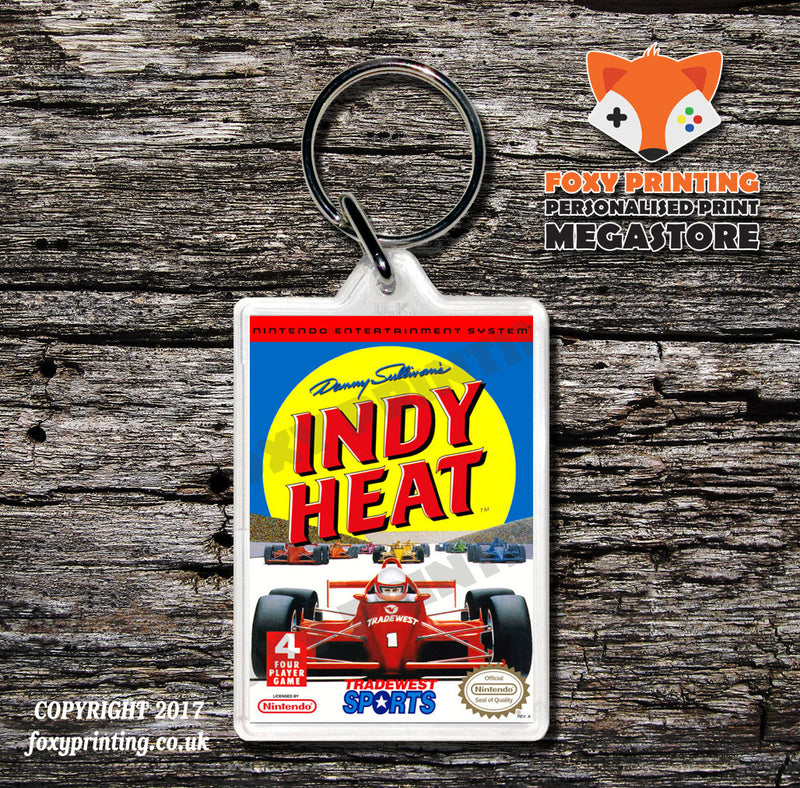 Indiana Jones Gaming Keyringand The Temple Of Doom Retro Neskeyring