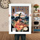 Infiltrator Retro GAME INSPIRED THEME Nintendo NES Gaming A4 A3 A2 Or A1 Poster Art 305