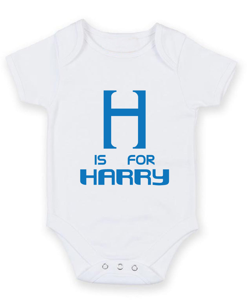 Initial and Name Baby Grow Bodysuit