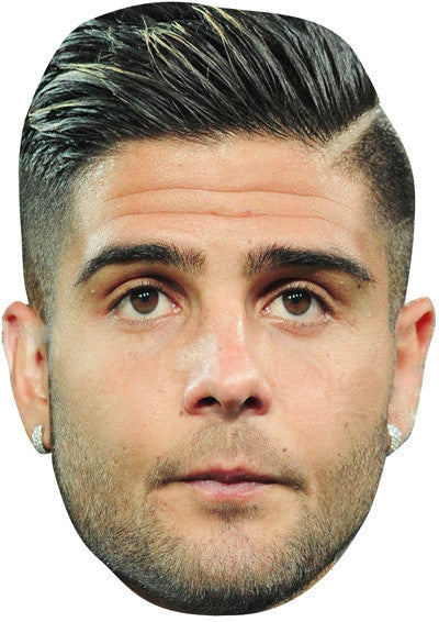 Insigne FOOTBALL 2018 Celebrity Face Mask Fancy Dress Cardboard Costume Mask