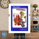 Intellivison Frogbog Inspired Retro Gaming Poster A4 A3 A2 Or A1