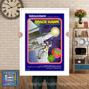 Intellivison Stampede Inspired Retro Gaming Poster A4 A3 A2 Or A1